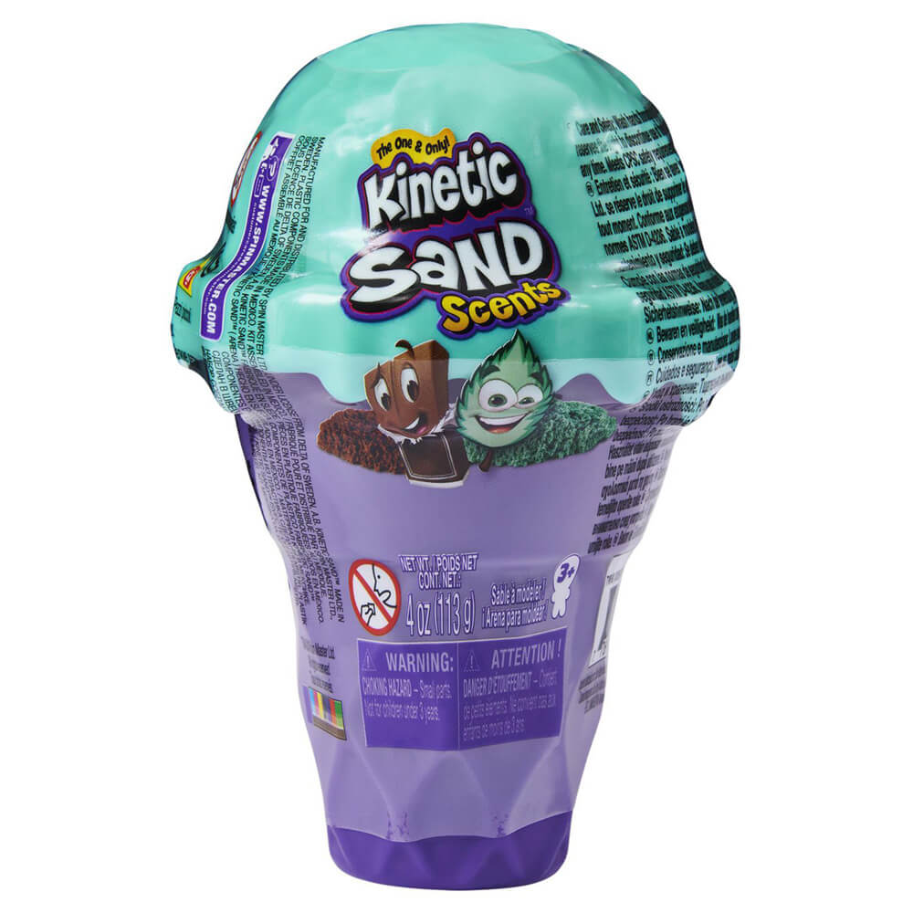 Kinetic Sand Scents 4 oz Ice cCream Cone with 2 Scents (Scents May Vary)