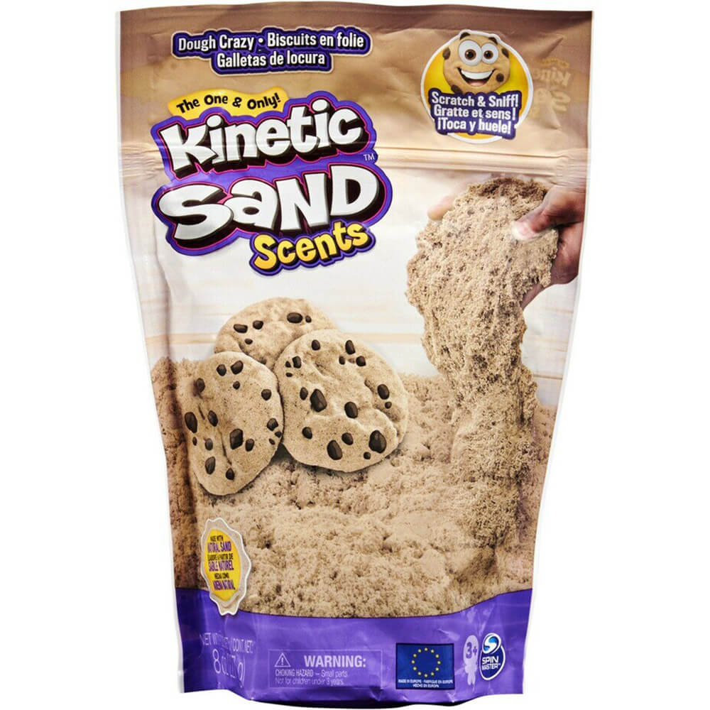 Kinetic Sand Scents 8 oz Dough Crazy Resealable Bag