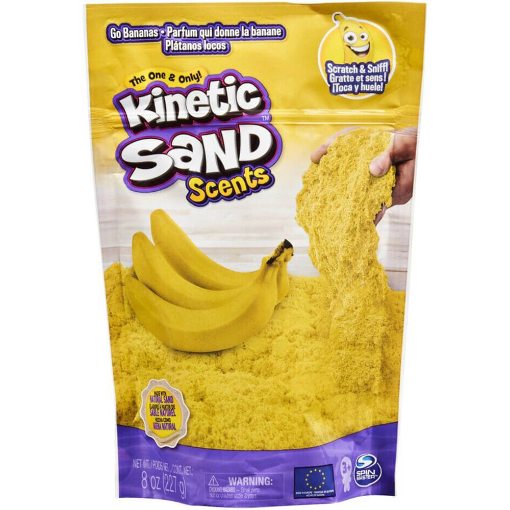 Kinetic Sand Scents 8 oz Go Bananas Resealable Bag