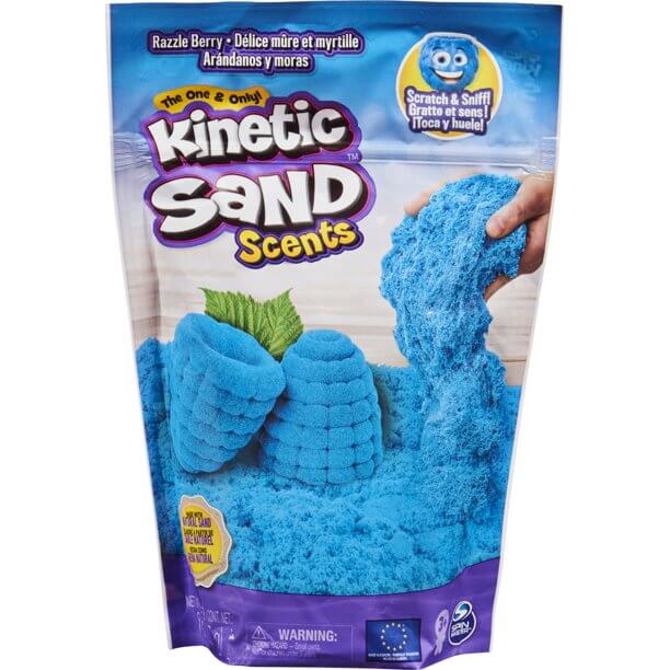 Kinetic Sand Scents 8oz Razzle Berry Scented