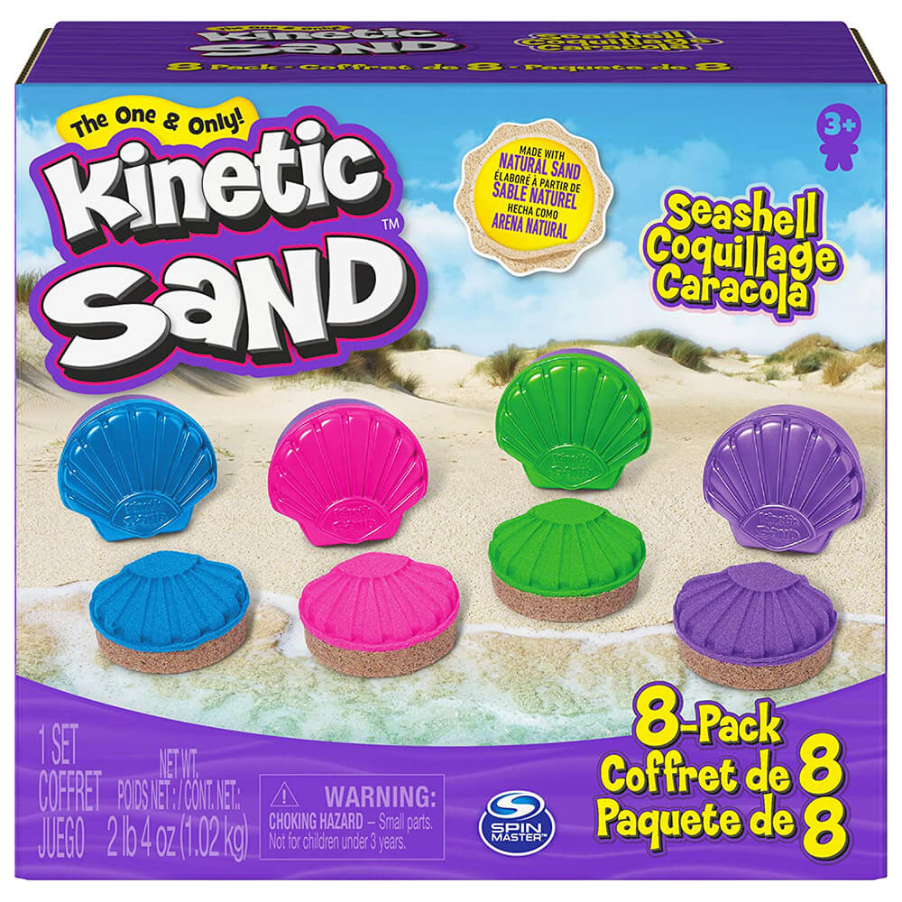 Kinetic Sand Seashell 8-Pack