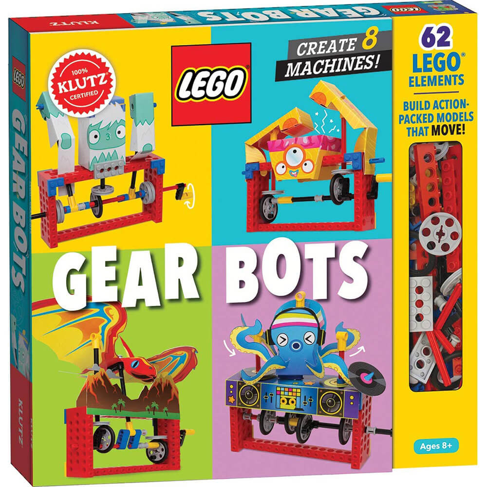 Klutz LEGO® Gear Bots Book & Activity Kit