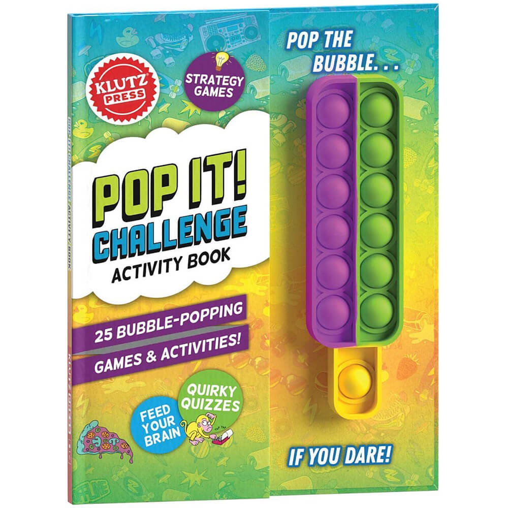 Klutz Pop-It Challenge Activity Book Book & Activity Kit