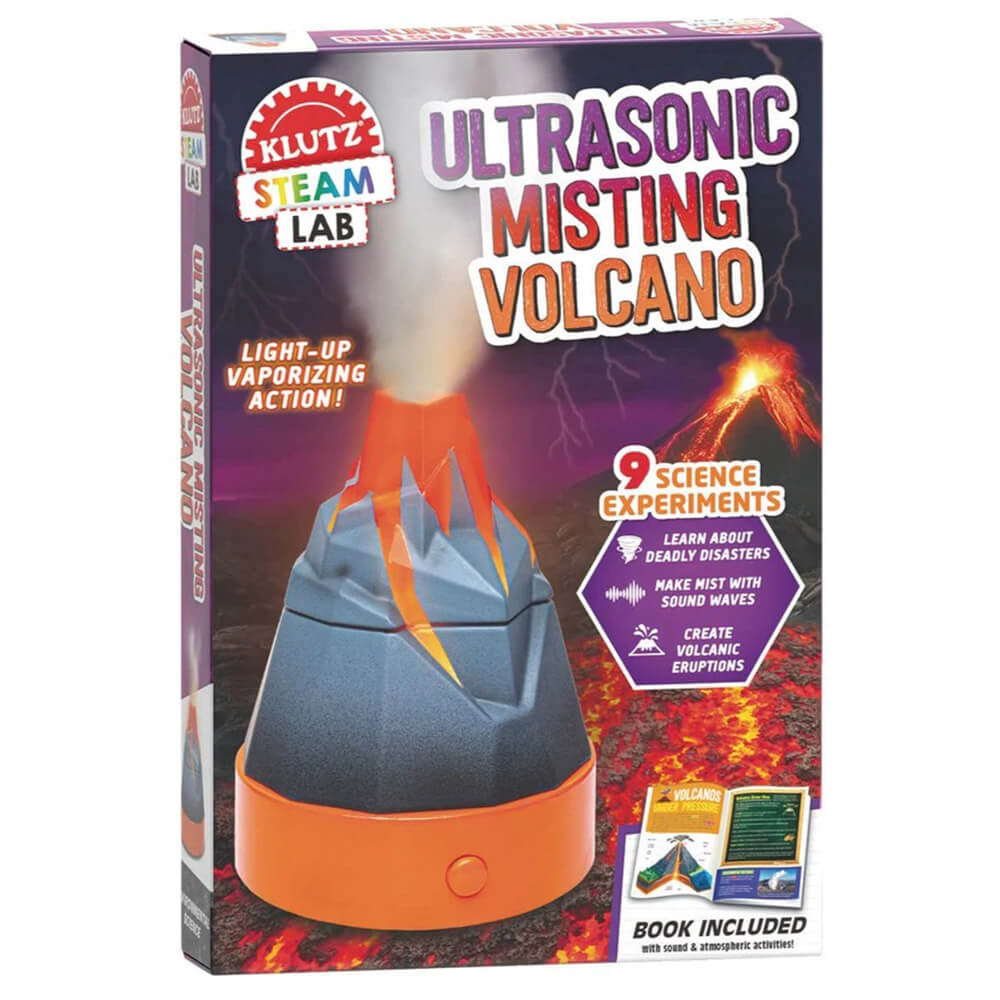 Klutz STEAM Lab Misting Volcano Book & Activity Kit