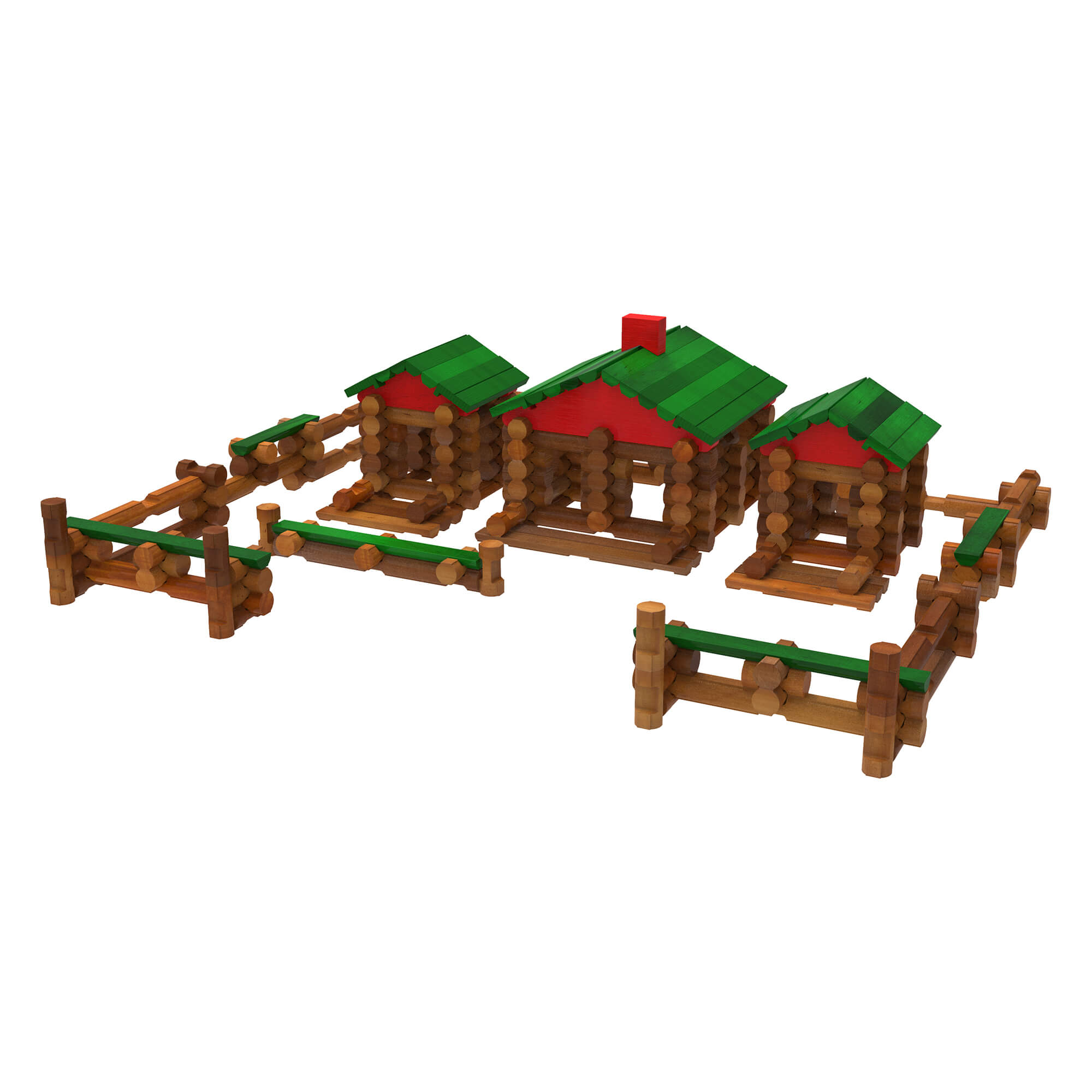 Lincoln Logs Classic Farmhouse 268 Piece Building Set