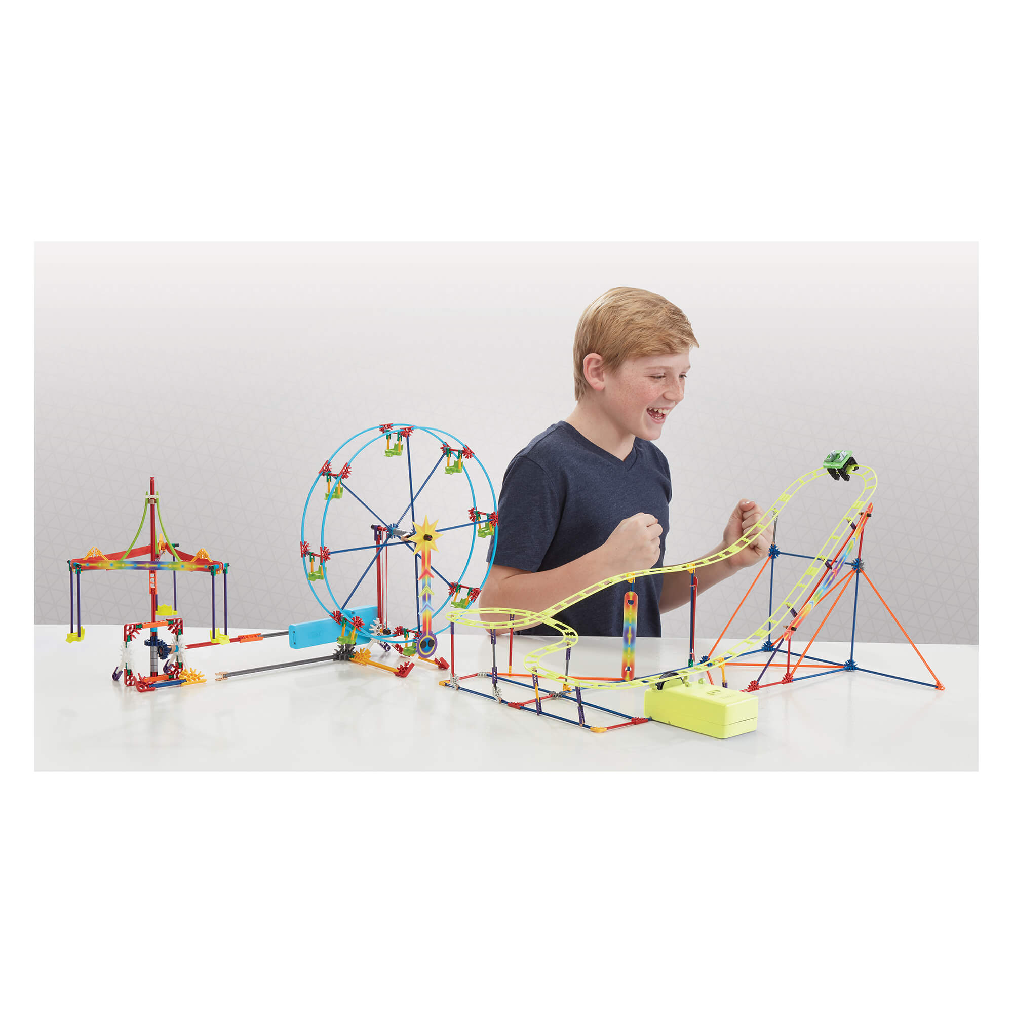 K'NEX Thrill Rides Tabletop Thrills: Amusement Park in a Box