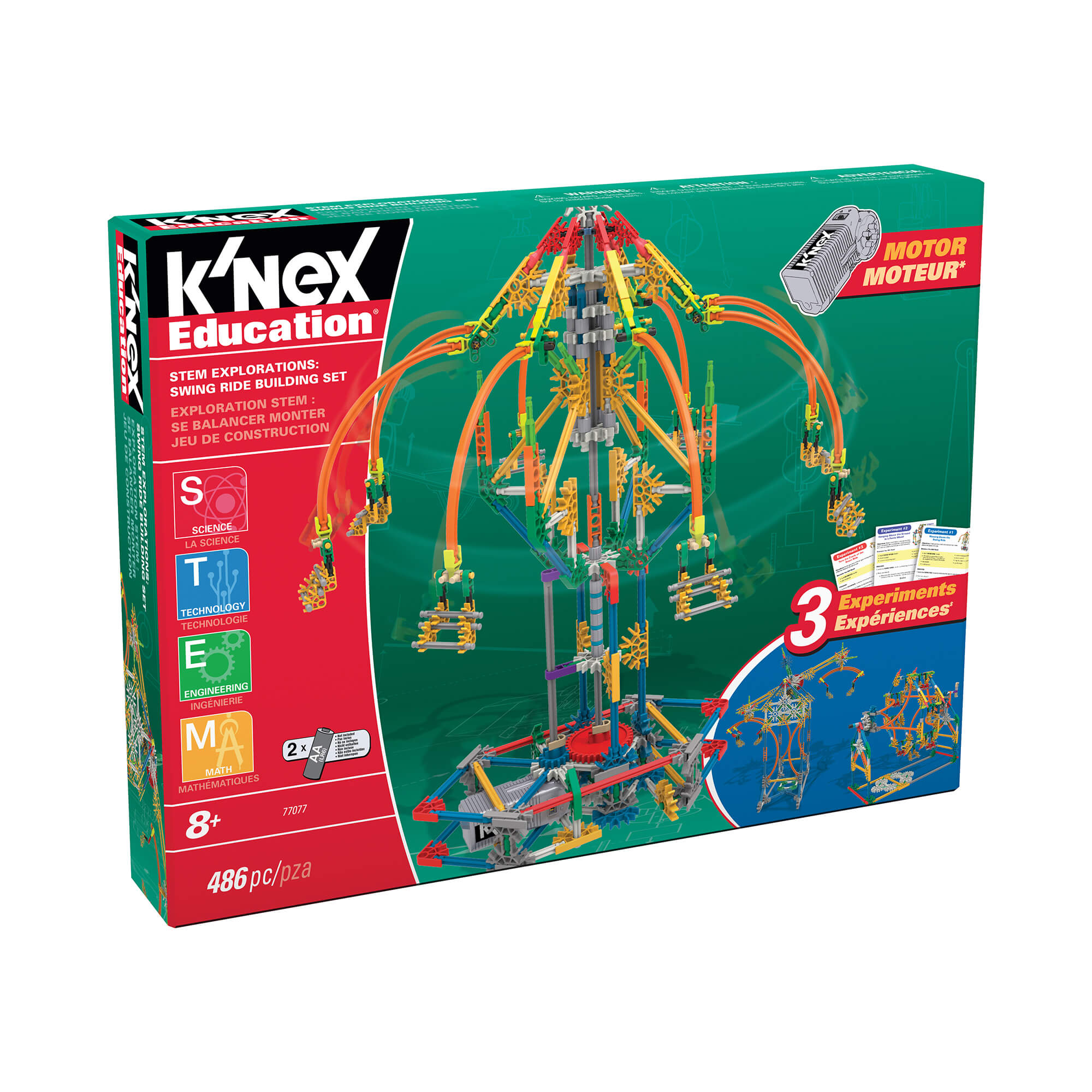 K'NEX Education STEM Explorations: Swing Ride Building Set