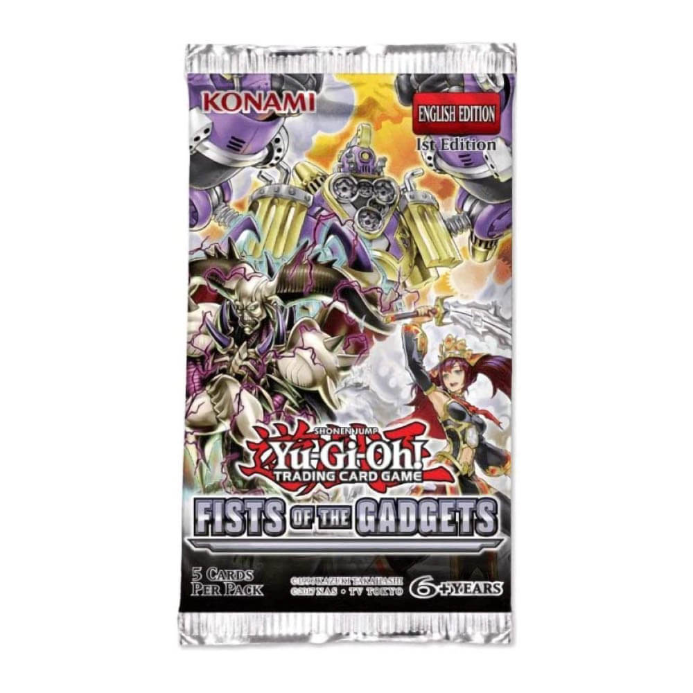 Yu-Gi-Oh! Trading Card Game Fist of the Gedgets Booster Pack
