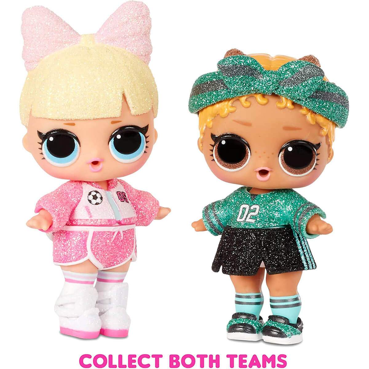 L.O.L. Surprise! All-Star B.B.s Series 3 Soccer Team Sparkly Doll with 8 Surprises