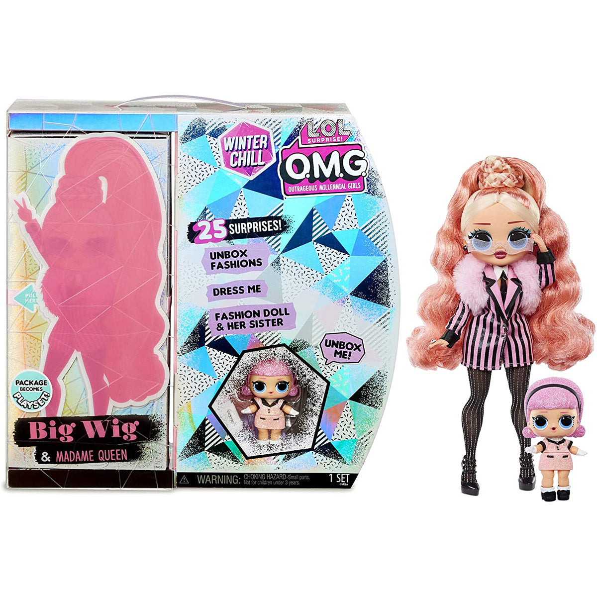 L.O.L. Surprise! O.M.G. Winter Chill Big Wig Fashion Doll
