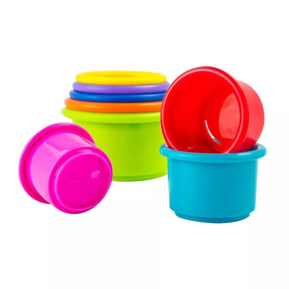Lamaze Pile & Play Cups Stacking Cups On Header