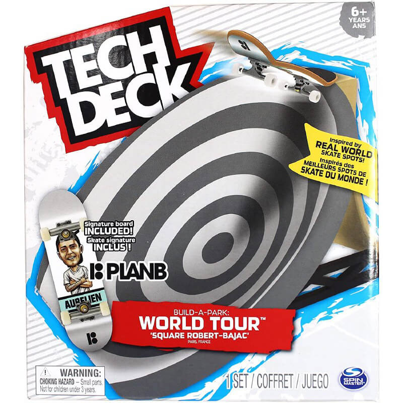 Tech Deck Build-A-Park World Tour Square Robert-Bajac