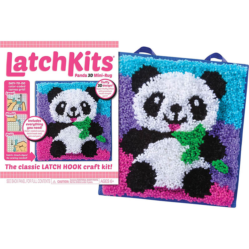 Latchkits 3D Panda Craft Kit