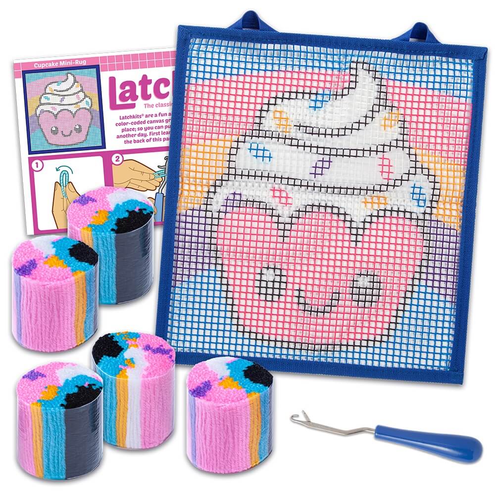 Latchkits Cupcake Yarn Craft Kit