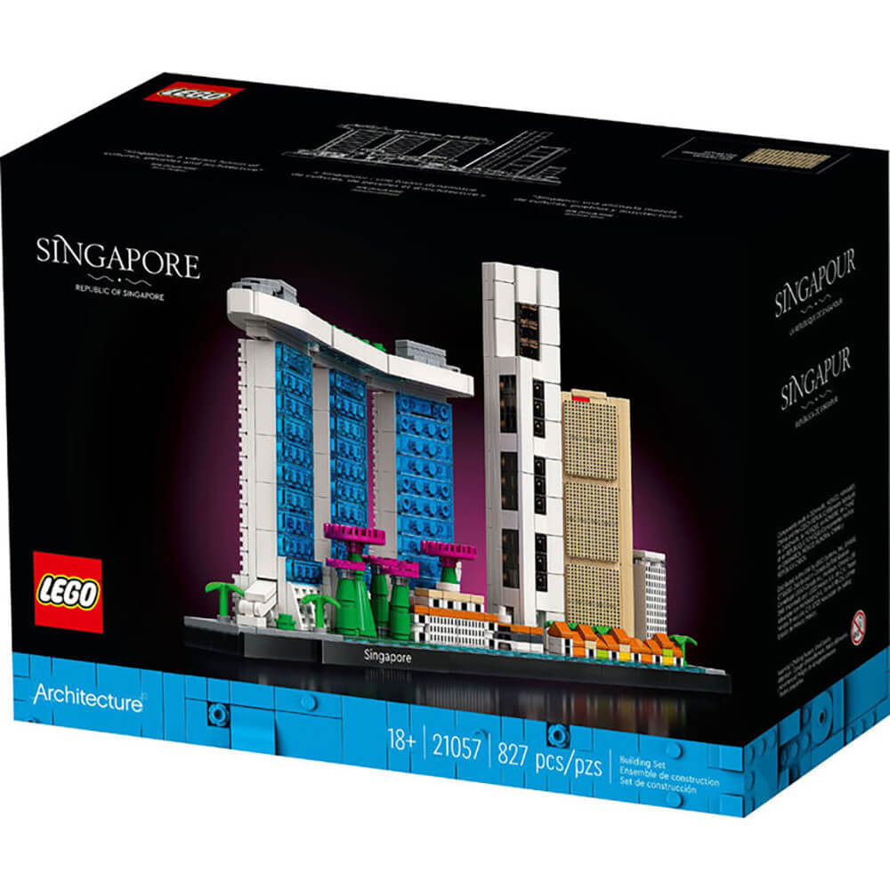 LEGO Architecture Singapore 827 Piece Building Set (21057)