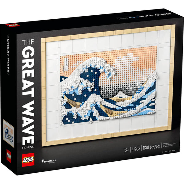 LEGO® ART Hokusai The Great Wave 1810 Piece Building Kit (31208