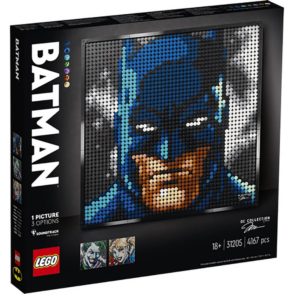 LEGO ART Jim Lee Batman Collection 4167 Piece Building Set (31205)