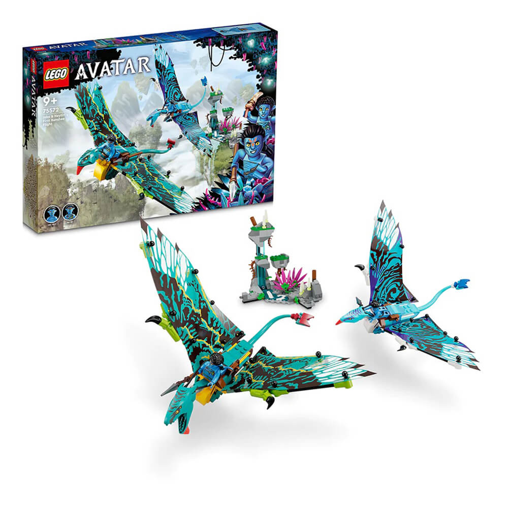 LEGO® Avatar Jake & Neytiri’s First Banshee Flight 572 Piece Building Kit (75572)