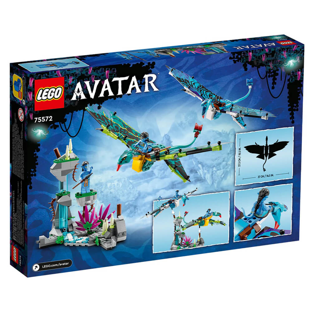 LEGO® Avatar Jake & Neytiri’s First Banshee Flight 572 Piece Building Kit (75572)