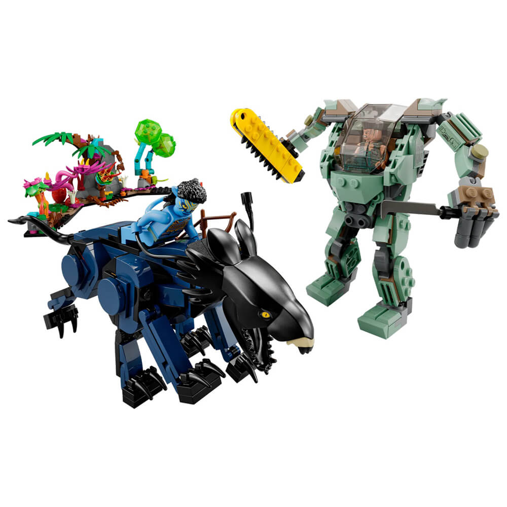 LEGO® Avatar Neytiri & Thanator vs. AMP Suit Quaritch 560 Piece Building Kit (75571)