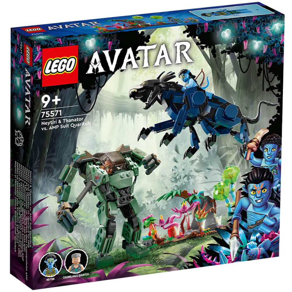 LEGO® Avatar Neytiri & Thanator vs. AMP Suit Quaritch 560 Piece Building Kit (75571)