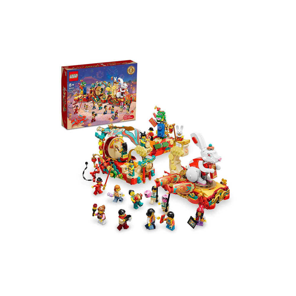 LEGO® Chinese Festivals Lunar New Year Parade 1653 Piece Building Kit