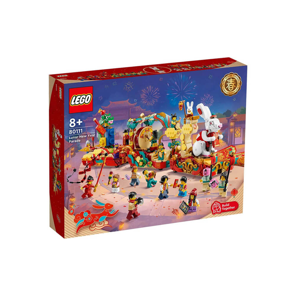 LEGO® Chinese Festivals Lunar New Year Parade 1653 Piece Building Kit (80111)