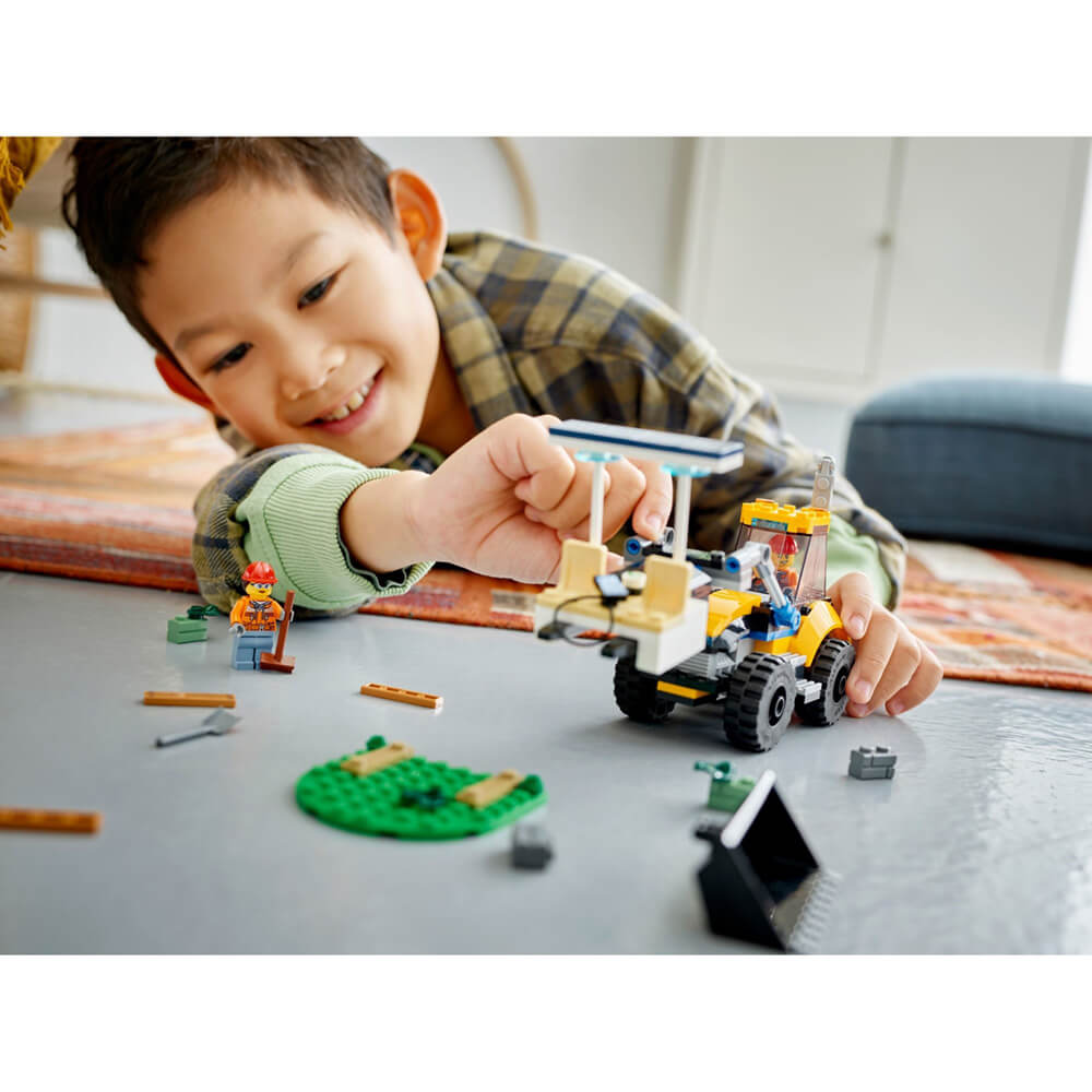 LEGO® City Construction Digger 148 Piece Building Kit (60385)