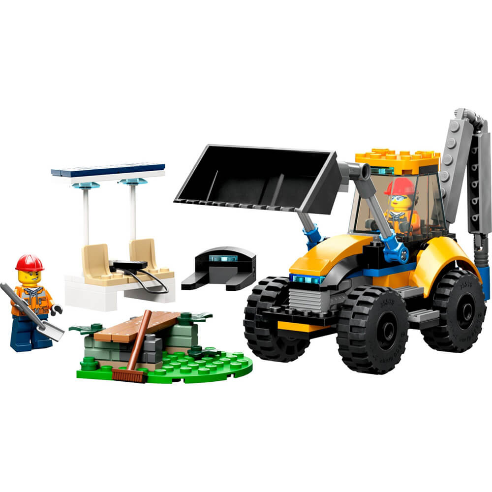 LEGO® City Construction Digger 148 Piece Building Kit (60385)