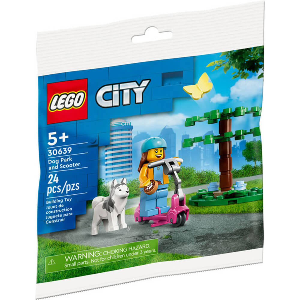 LEGO® City Dog Park and Scooter 24 Piece Building Kit (30639)