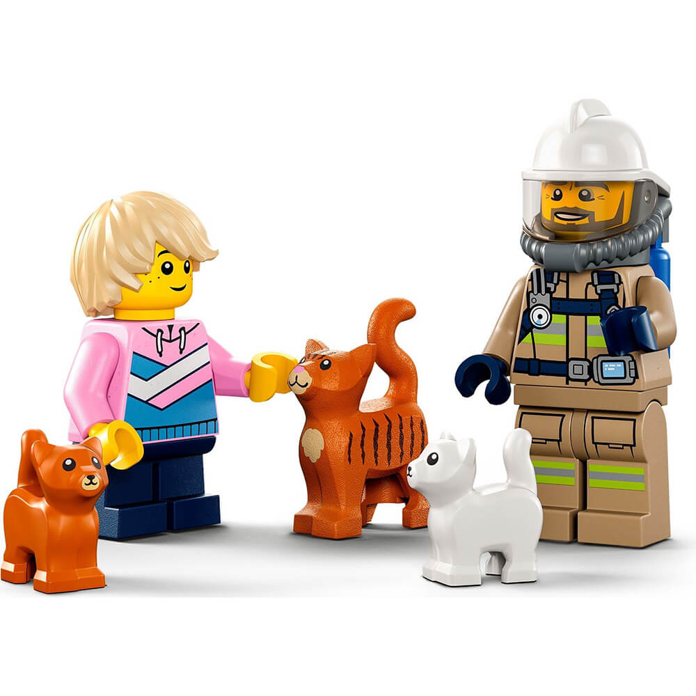 LEGO City Fire Brigade 766 Piece Building Set (60321)