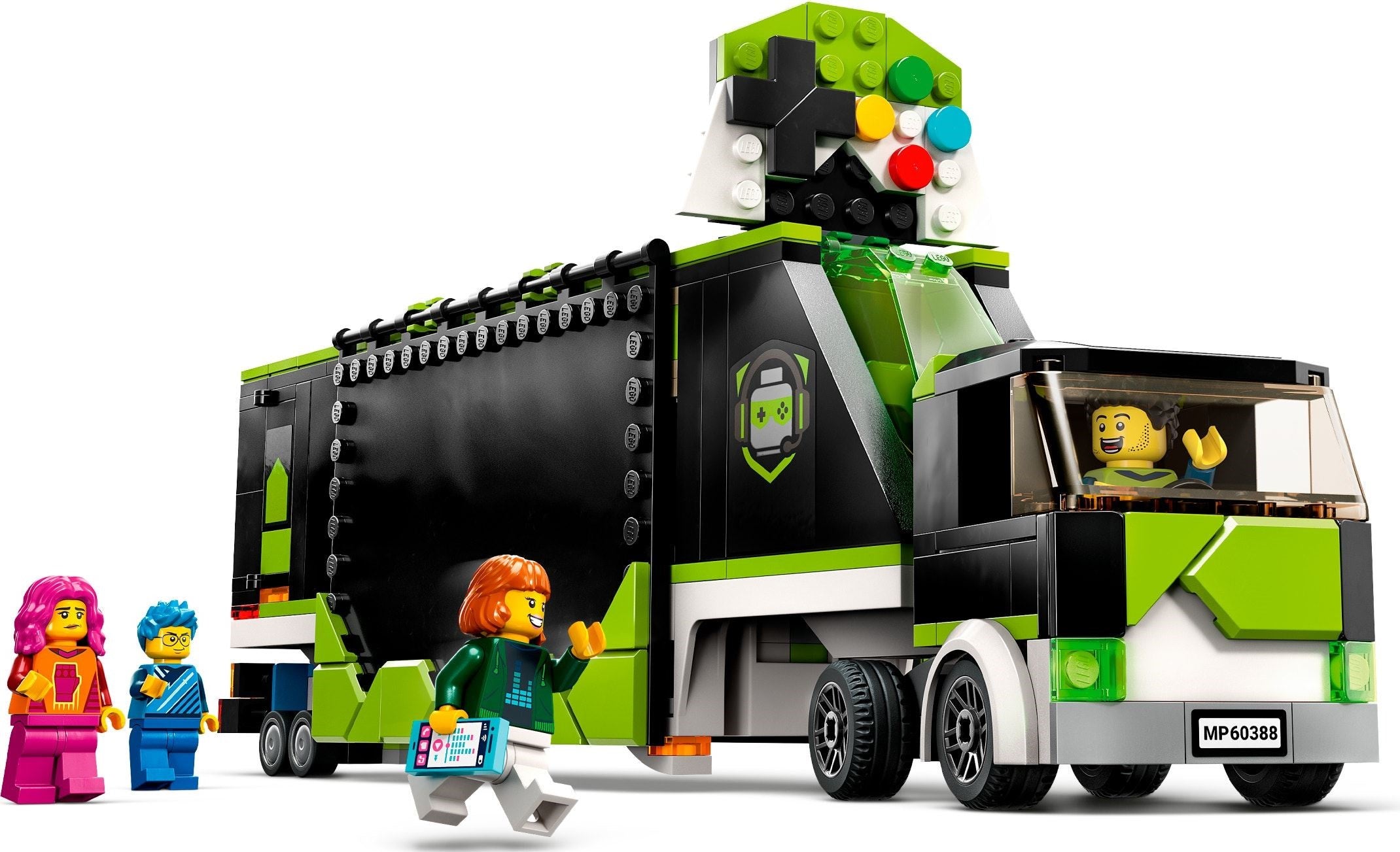 LEGO® City Gaming Tournament Truck 344 Piece Building Kit (60388)