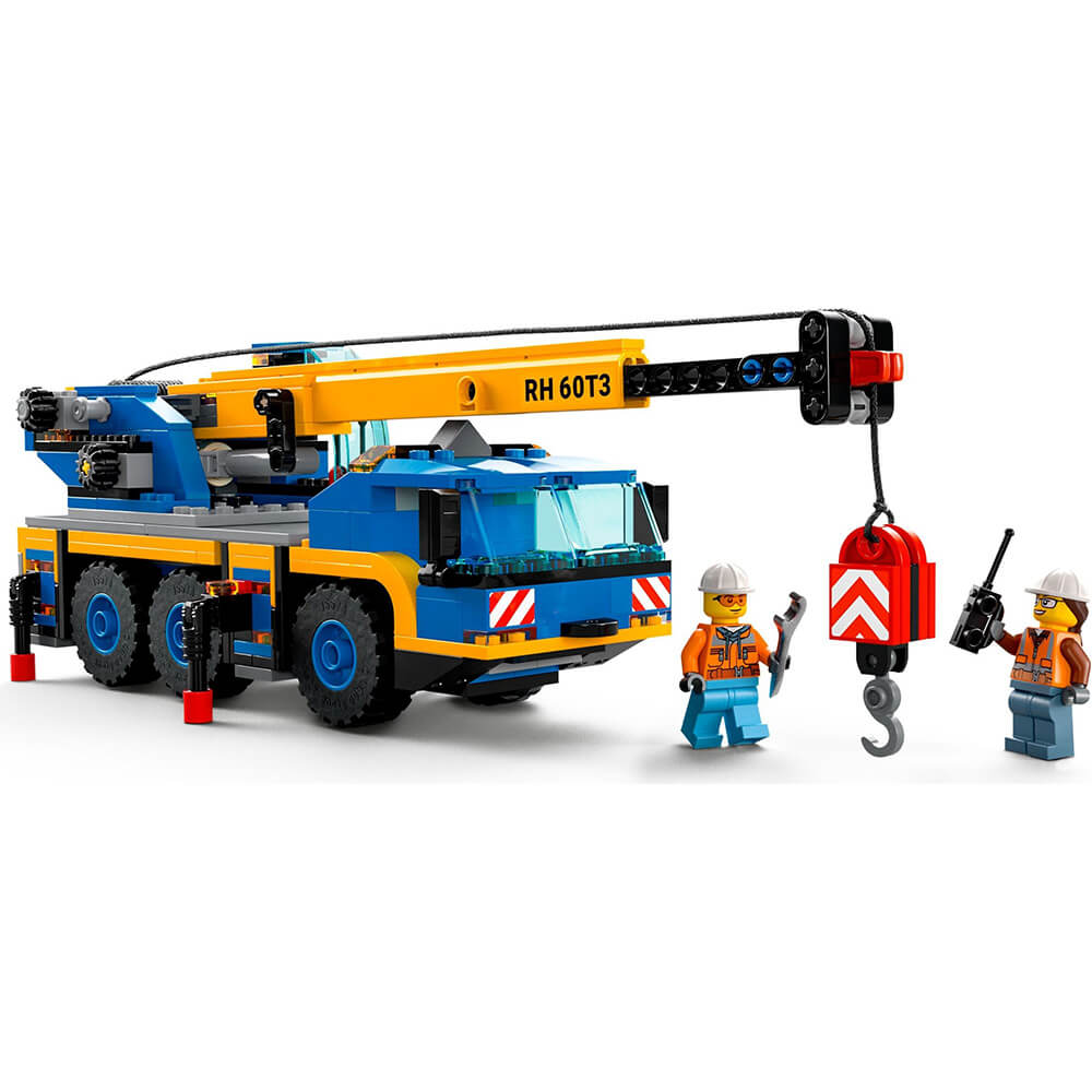 LEGO City Great Vehicles Mobile Crane 340 Piece Building Set (60324)