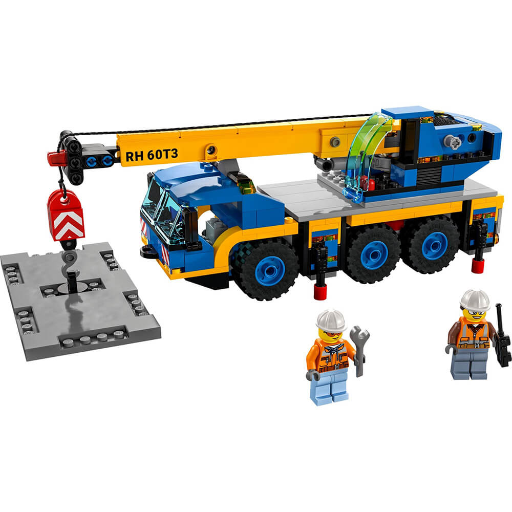 LEGO City Great Vehicles Mobile Crane 340 Piece Building Set (60324)