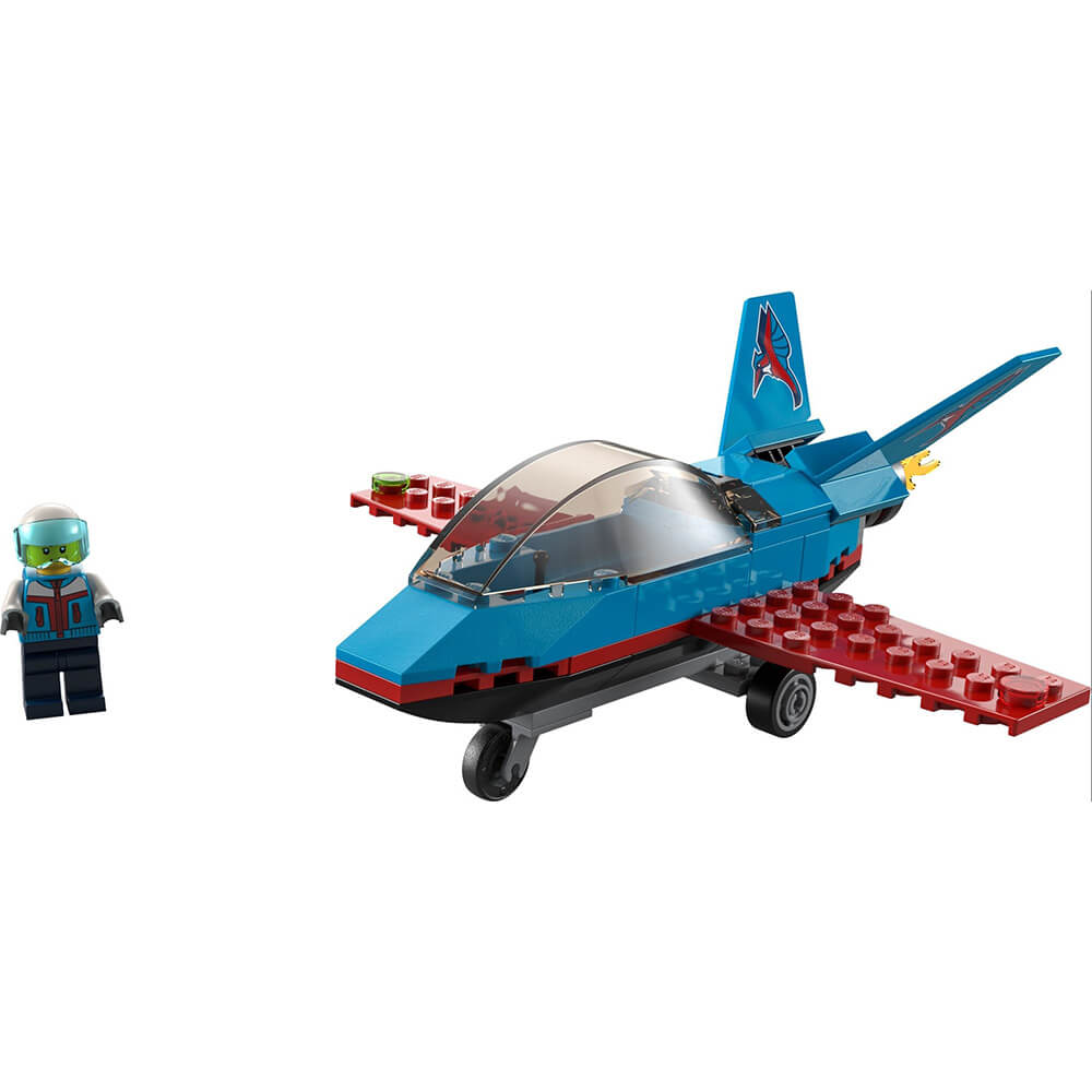 LEGO City Great Vehicles Stunt Plane 59 Piece Building Set (60323)