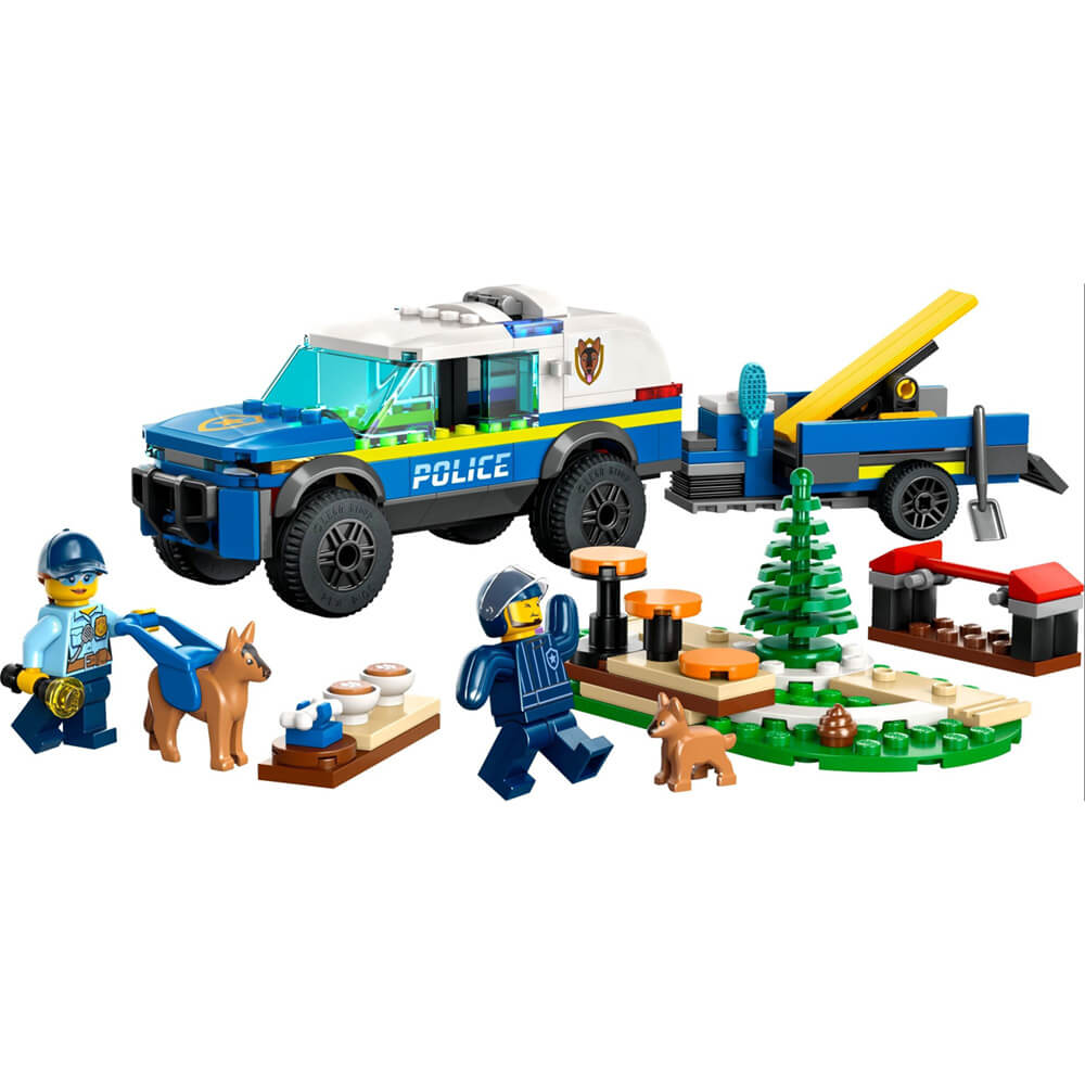 LEGO® City Mobile Police Dog Training 197 Piece Building Kit (60369)