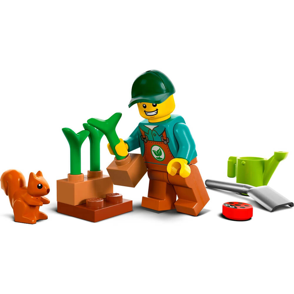 LEGO® City Park Tractor 86 Piece Building Kit (60390)