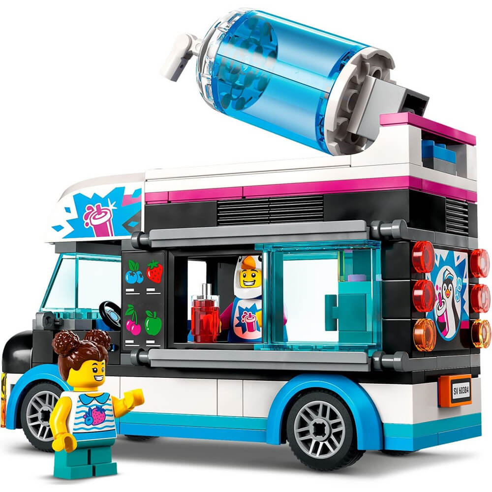 LEGO® City Penguin Slushy Van 194 Piece Building Kit (60384)