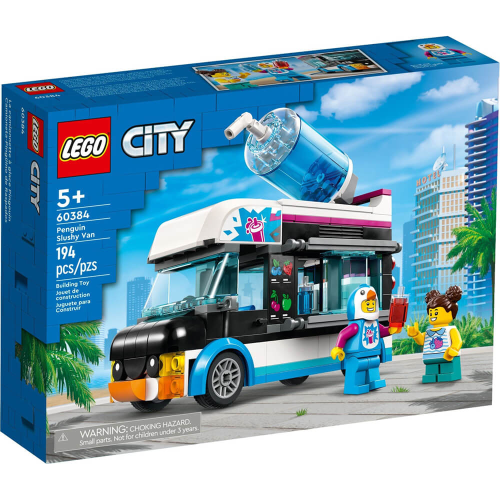 LEGO® City Penguin Slushy Van 194 Piece Building Kit (60384)
