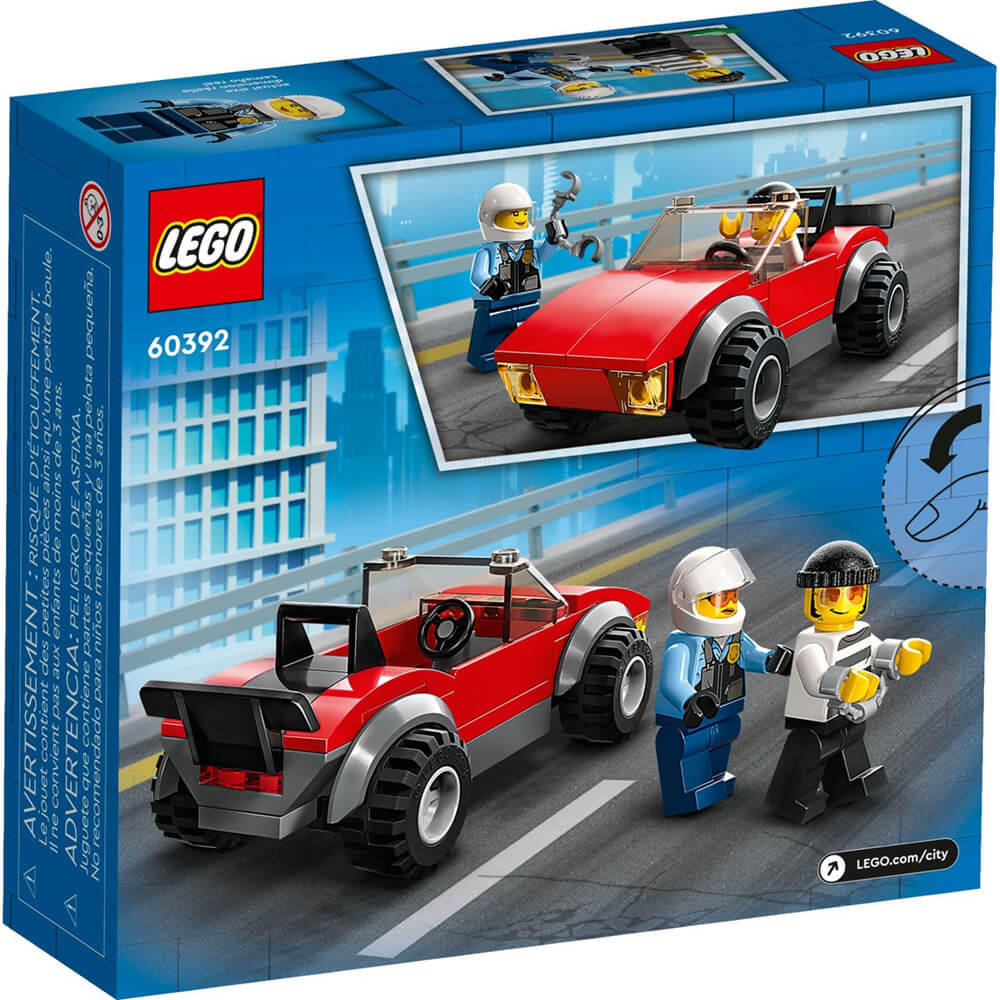 Lego city shop car chase