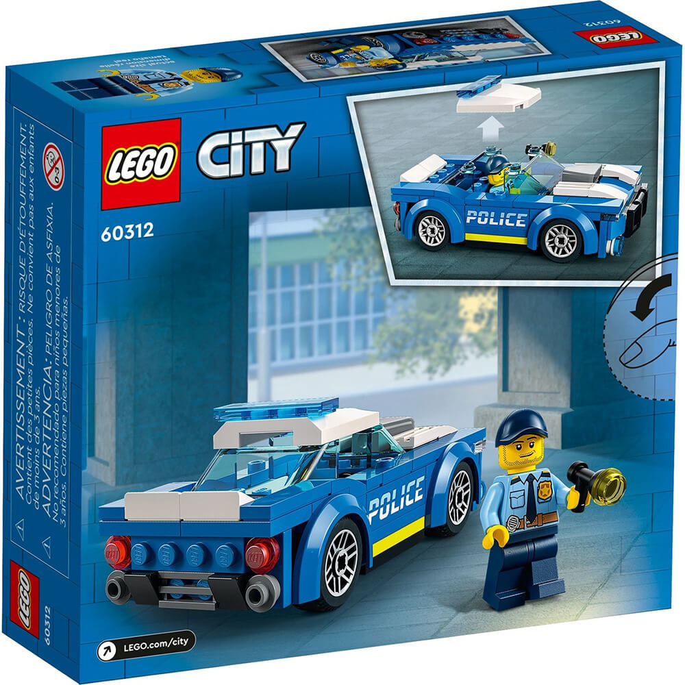 LEGO City Police Car 94 Piece Building Set (60312)