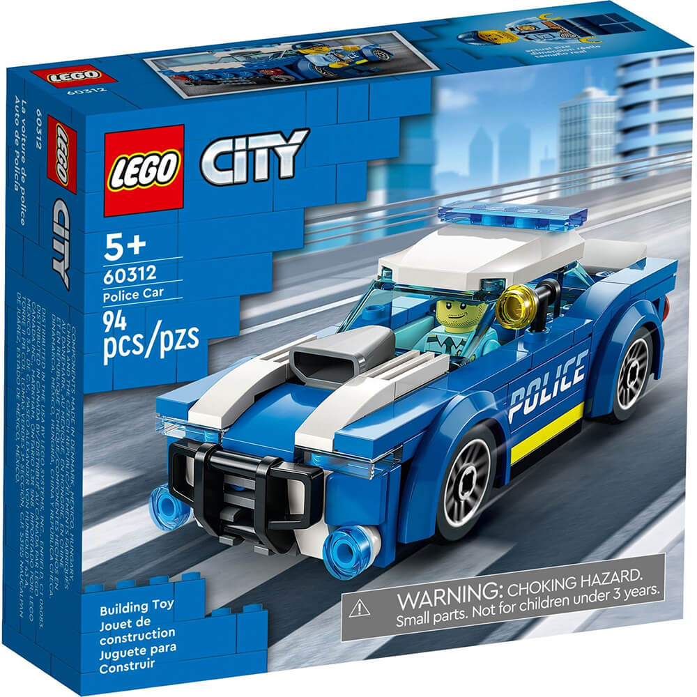 LEGO City Police Car 94 Piece Building Set (60312)