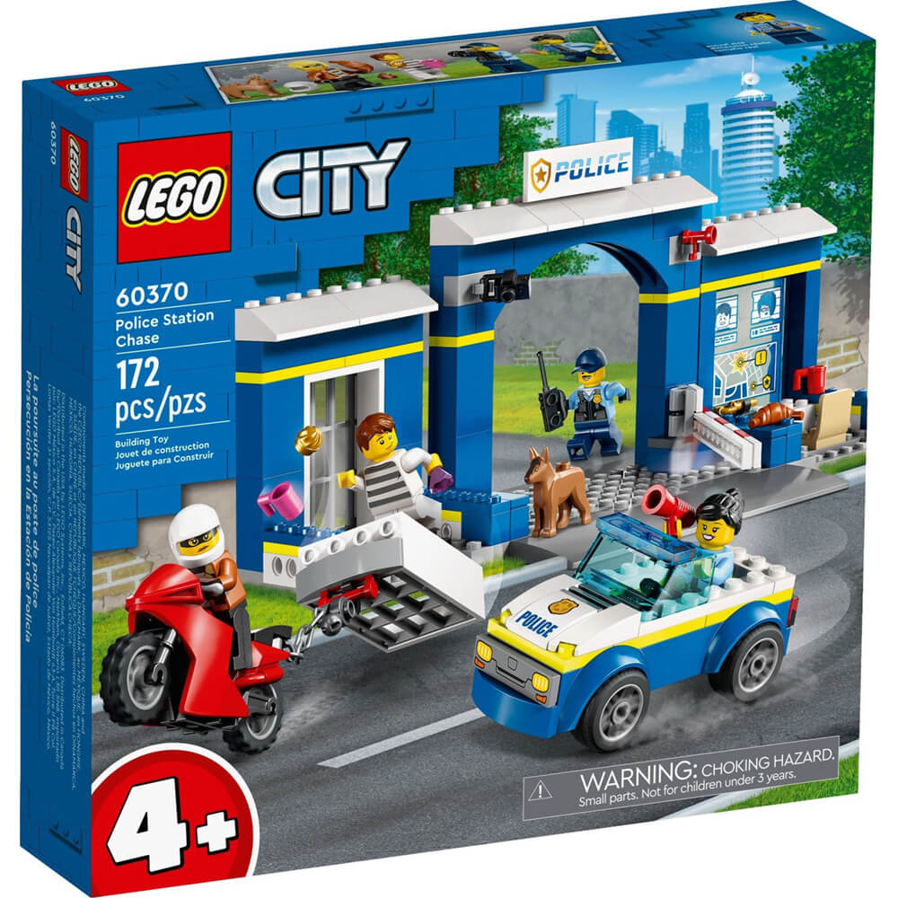 LEGO® City Police Station Chase 172 Piece Building Kit (60370)
