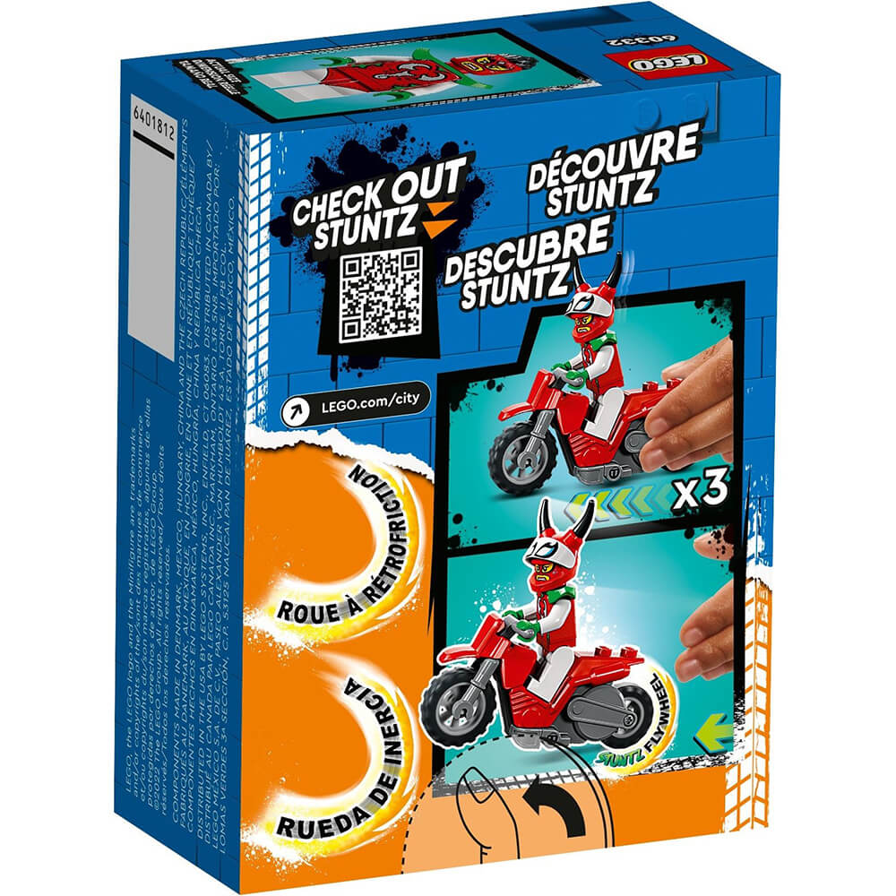 LEGO® City Reckless Scorpion Stunt Bike 60332 Building Kit (15 Pieces)
