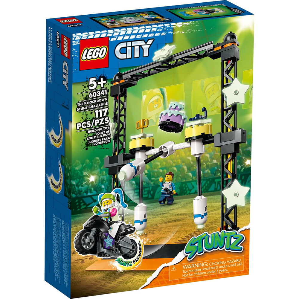 LEGO® City The Knockdown Stunt Challenge 60341 Building Kit (117 Pieces)