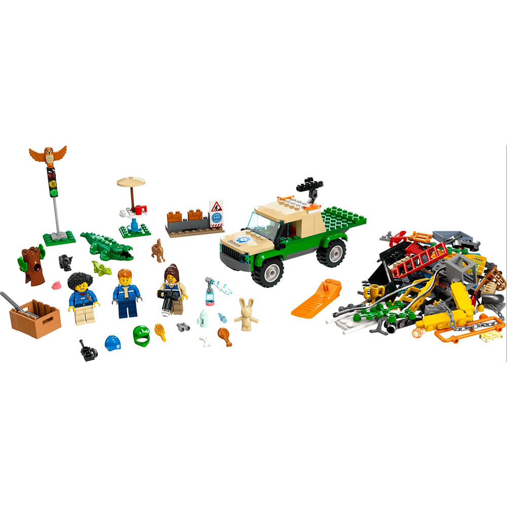 LEGO® City Wild Animal Rescue Missions 60353 Building Kit (246 Pieces)