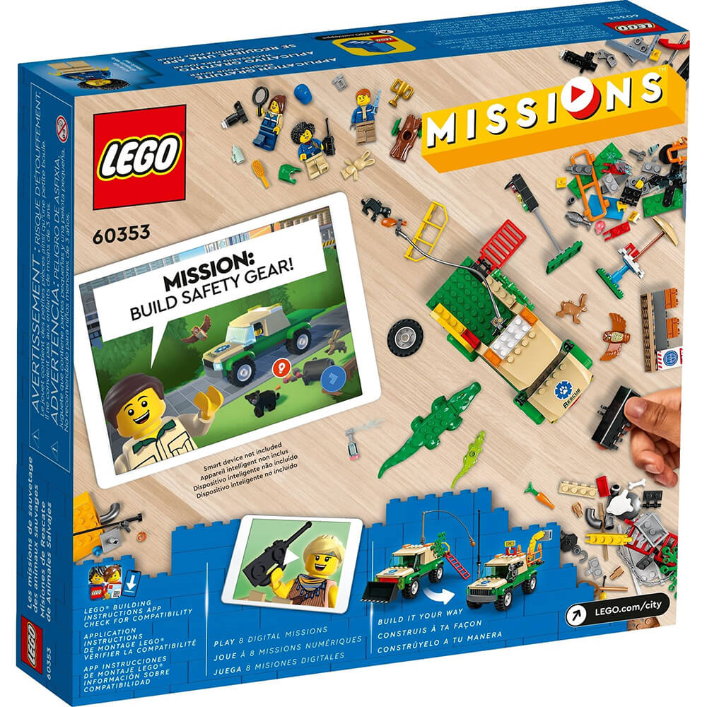 LEGO® City Wild Animal Rescue Missions 60353 Building Kit (246 Pieces)