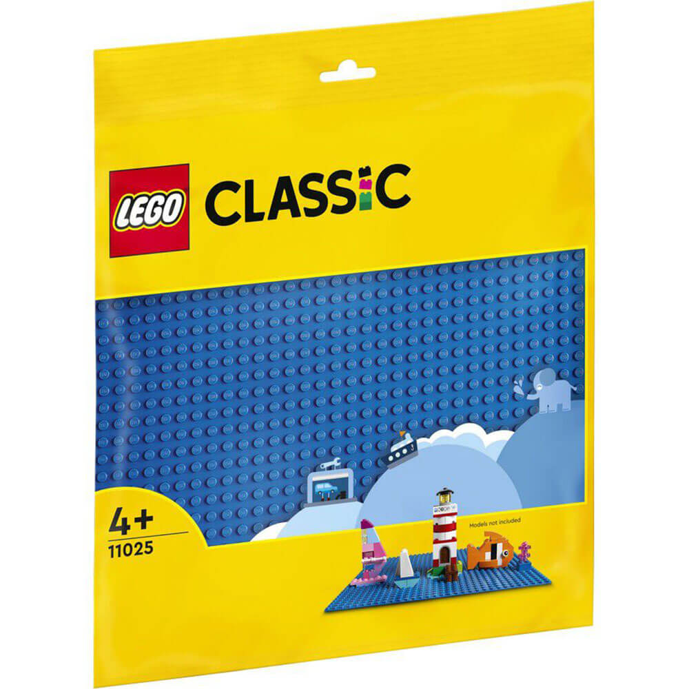 LEGO® Classic Blue Baseplate 11025 Building Kit for Kids (1 Piece)