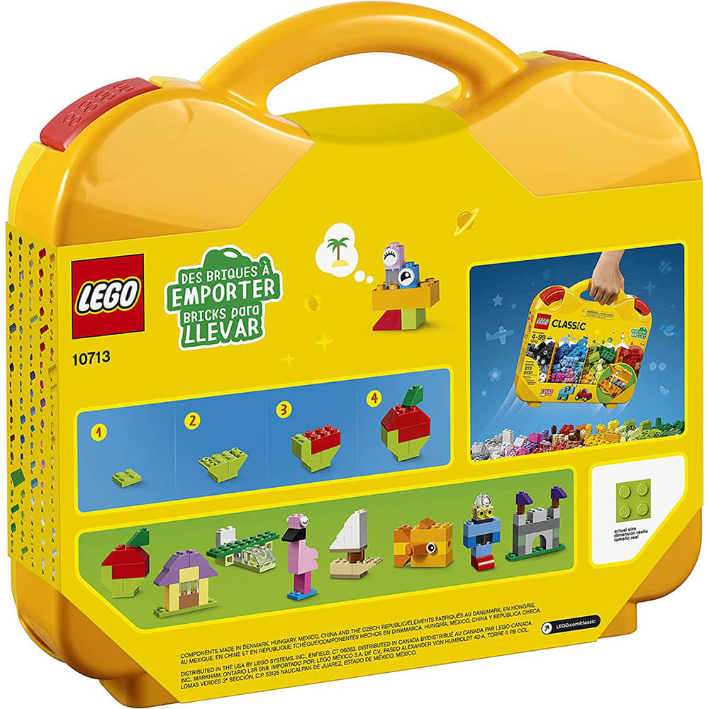 LEGO Classic Creative Suitcase 10713 Building Kit (213 Piece)