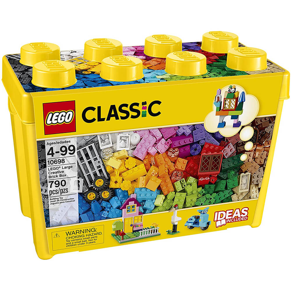 LEGO Classic Large Creative Brick Box 790 Piece Building Set (10698)